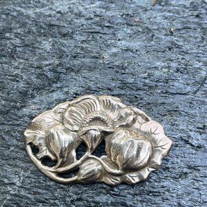Vintage Art Nouveau Sterling Silver Pin